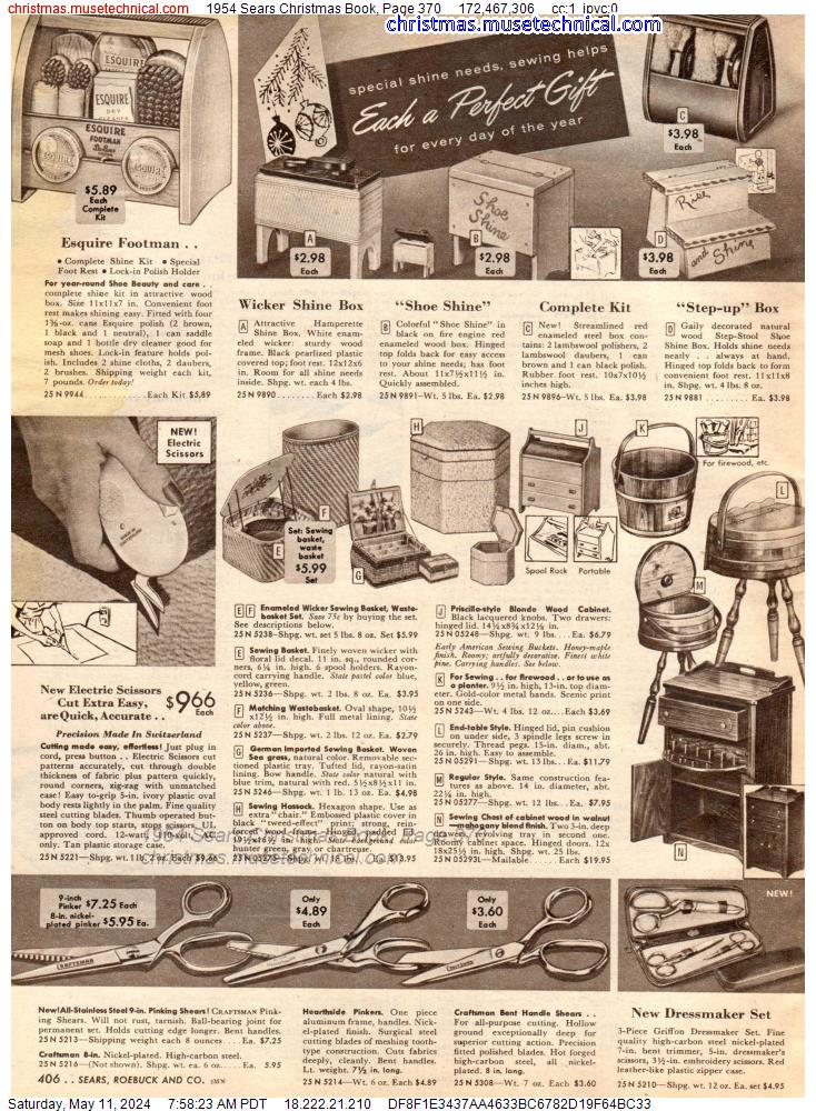 1954 Sears Christmas Book, Page 370