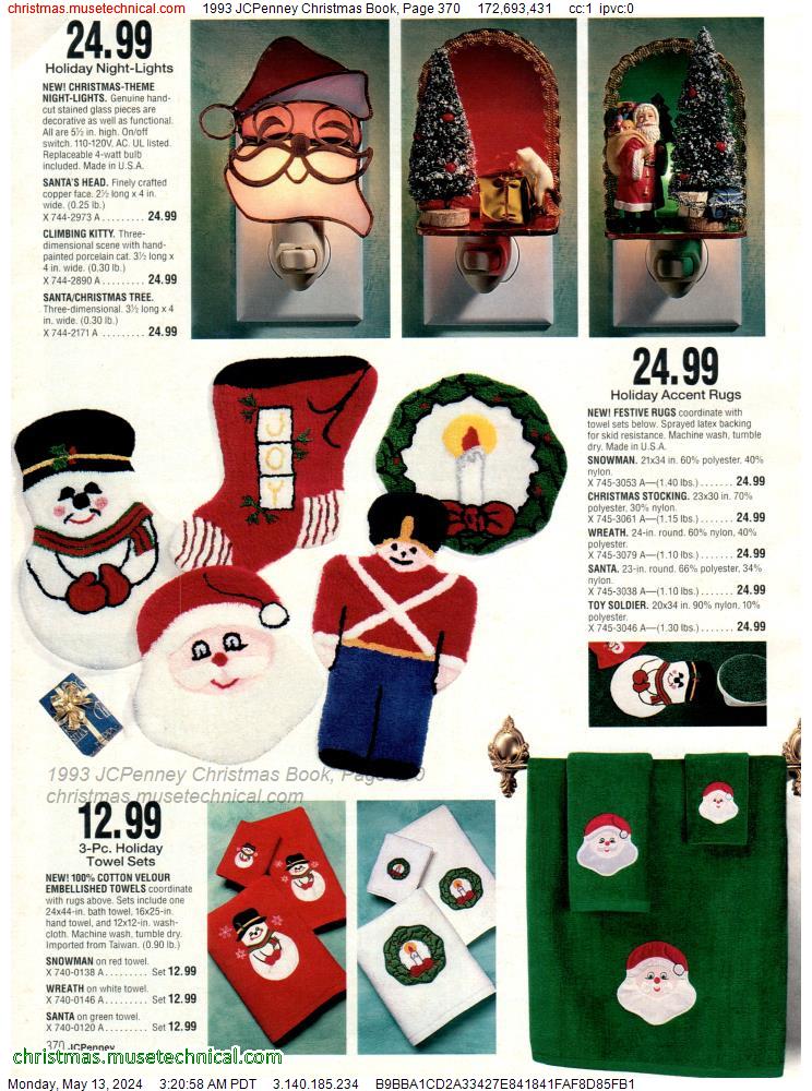 1993 JCPenney Christmas Book, Page 370