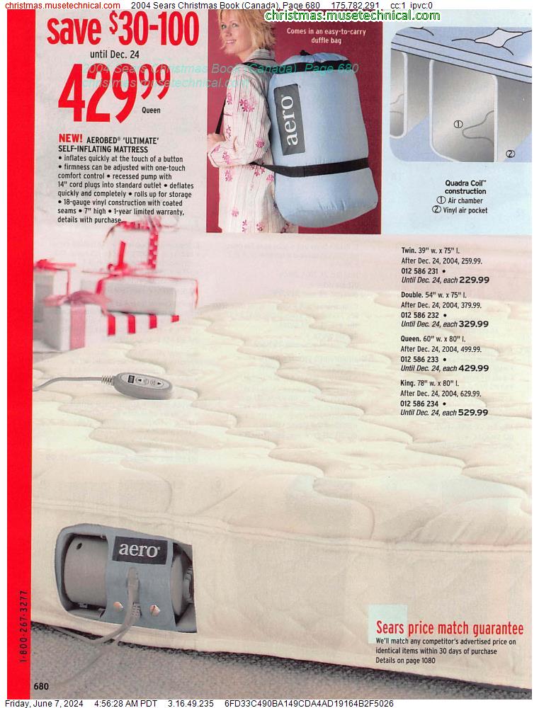 2004 Sears Christmas Book (Canada), Page 680