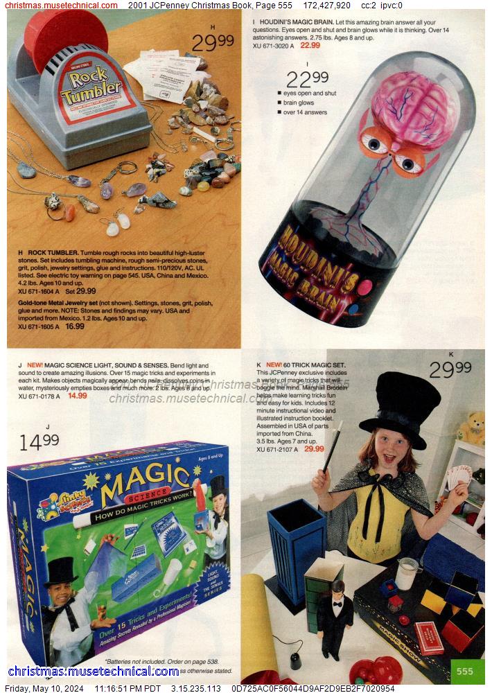 2001 JCPenney Christmas Book, Page 555
