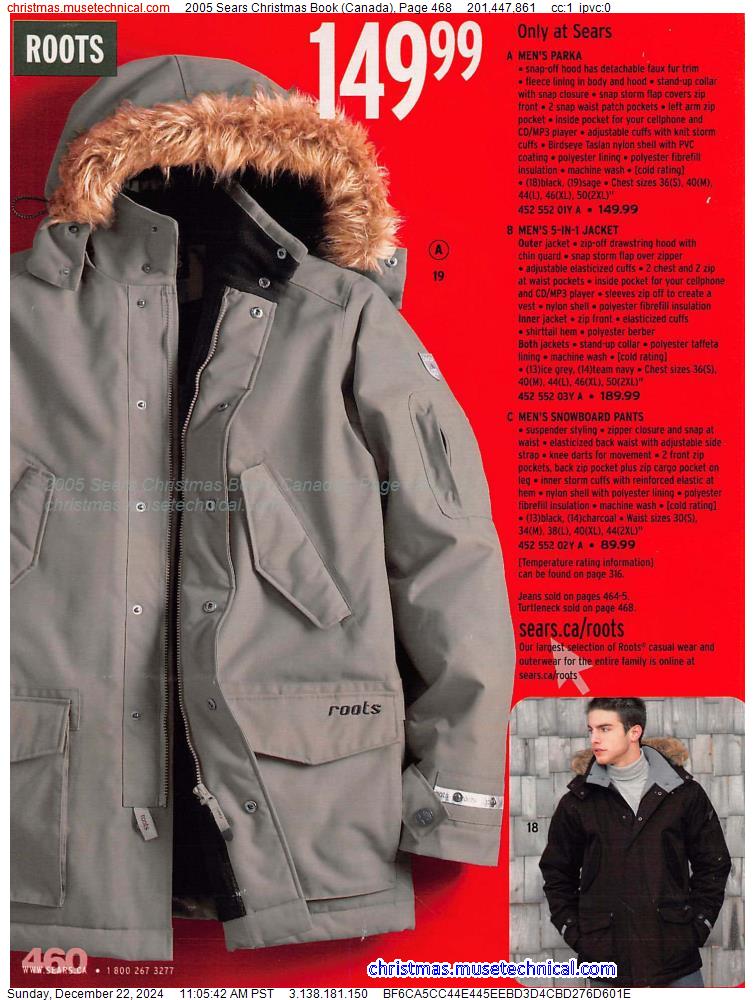 2005 Sears Christmas Book (Canada), Page 468