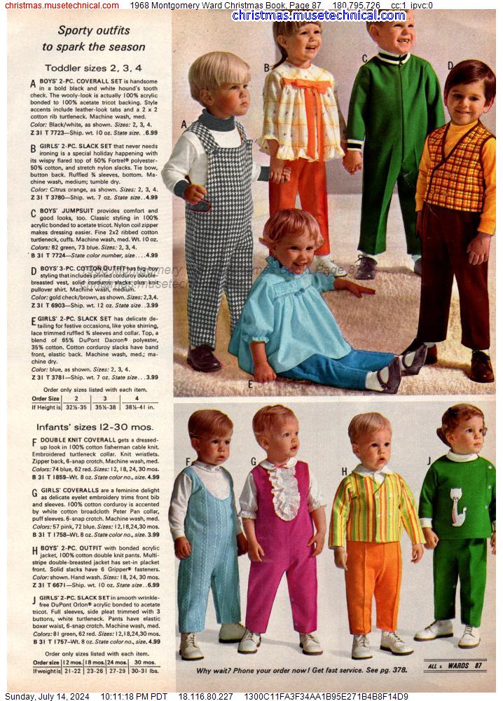 1968 Montgomery Ward Christmas Book, Page 87