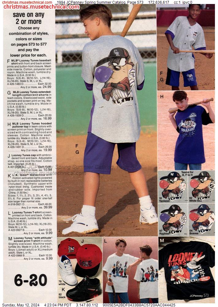 1994 JCPenney Spring Summer Catalog, Page 573
