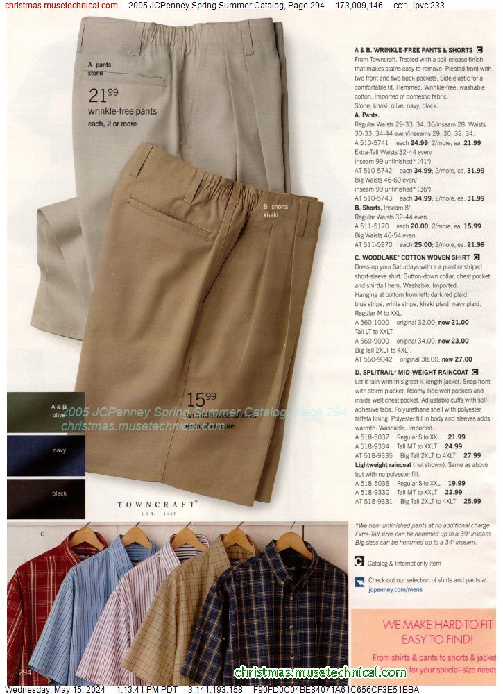 2005 JCPenney Spring Summer Catalog, Page 294