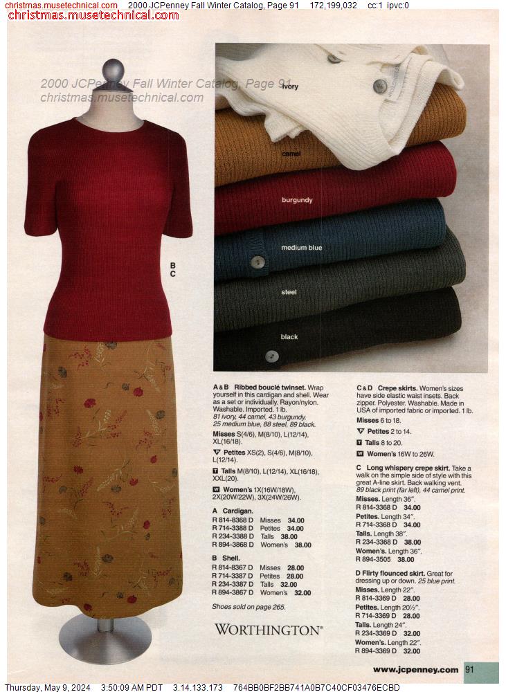 2000 JCPenney Fall Winter Catalog, Page 91