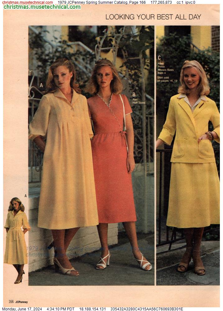 1979 JCPenney Spring Summer Catalog, Page 166