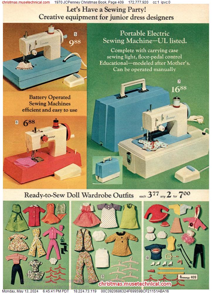 1970 JCPenney Christmas Book, Page 409