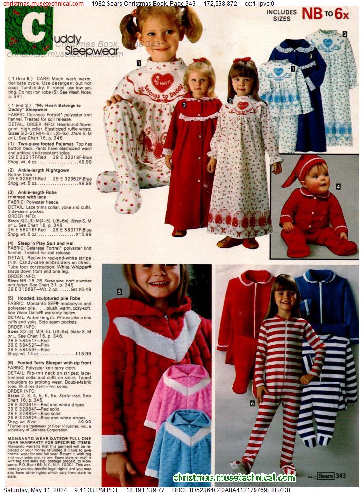 1982 Sears Christmas Book, Page 343