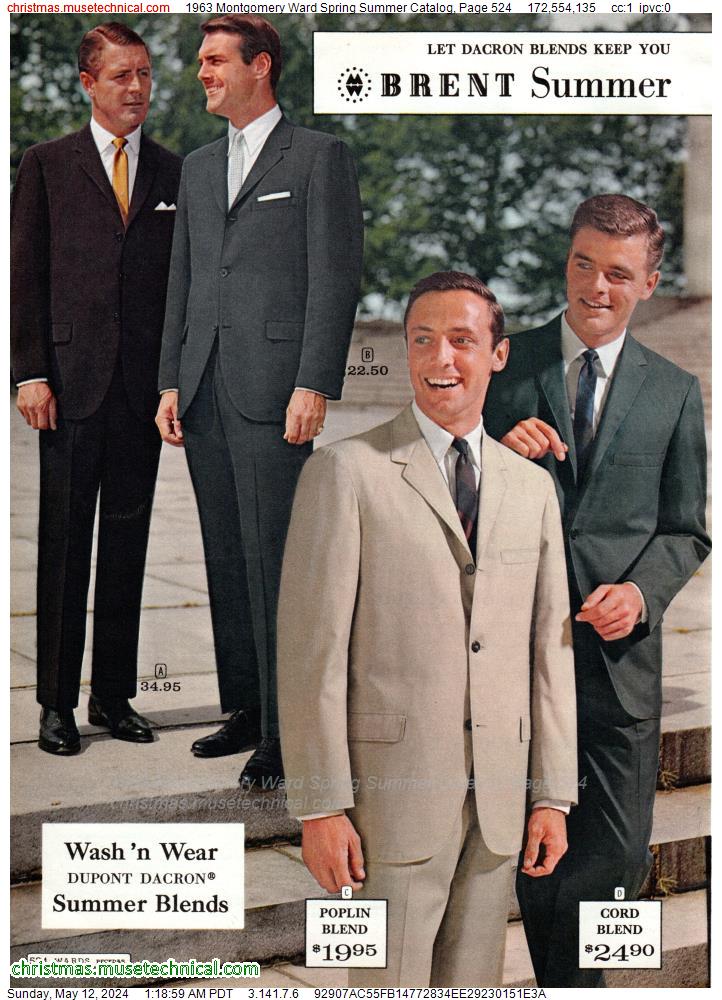 1963 Montgomery Ward Spring Summer Catalog, Page 524