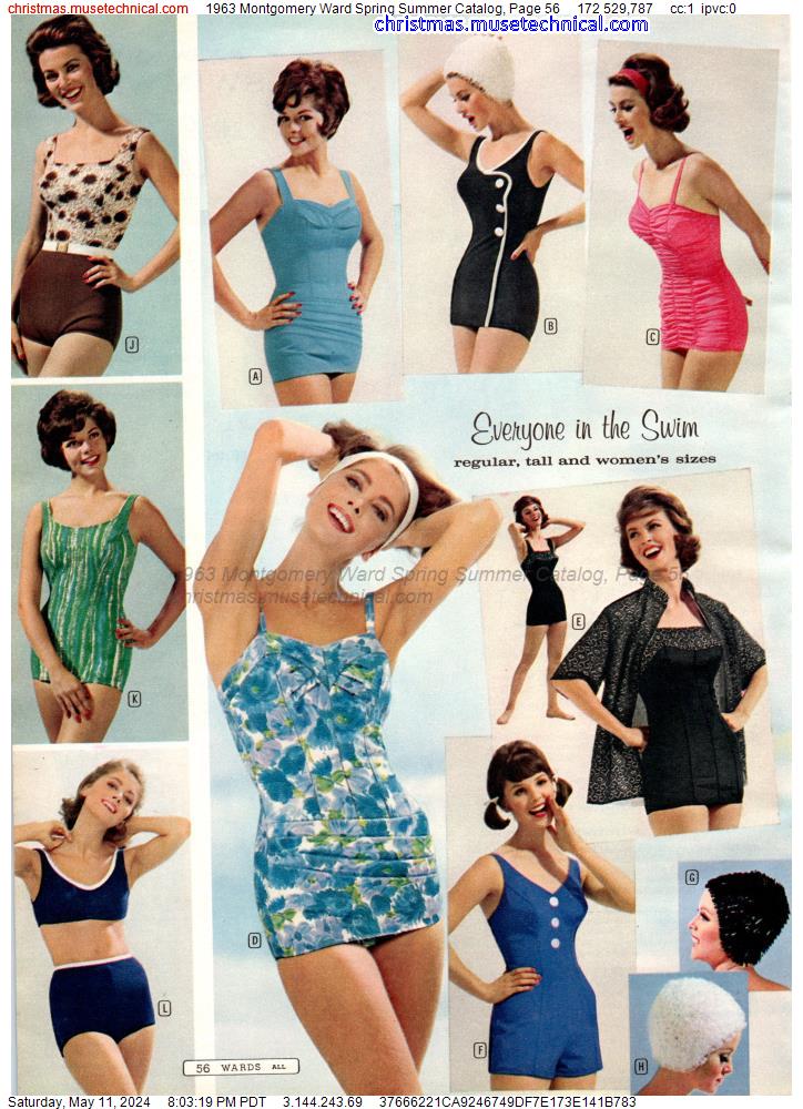 1963 Montgomery Ward Spring Summer Catalog, Page 56