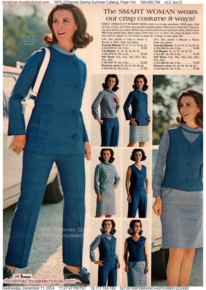 1970 JCPenney Spring Summer Catalog, Page 144