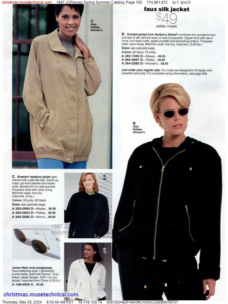 1997 JCPenney Spring Summer Catalog, Page 155