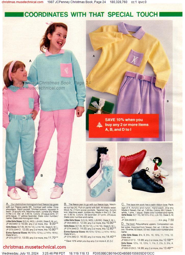 1987 JCPenney Christmas Book, Page 24