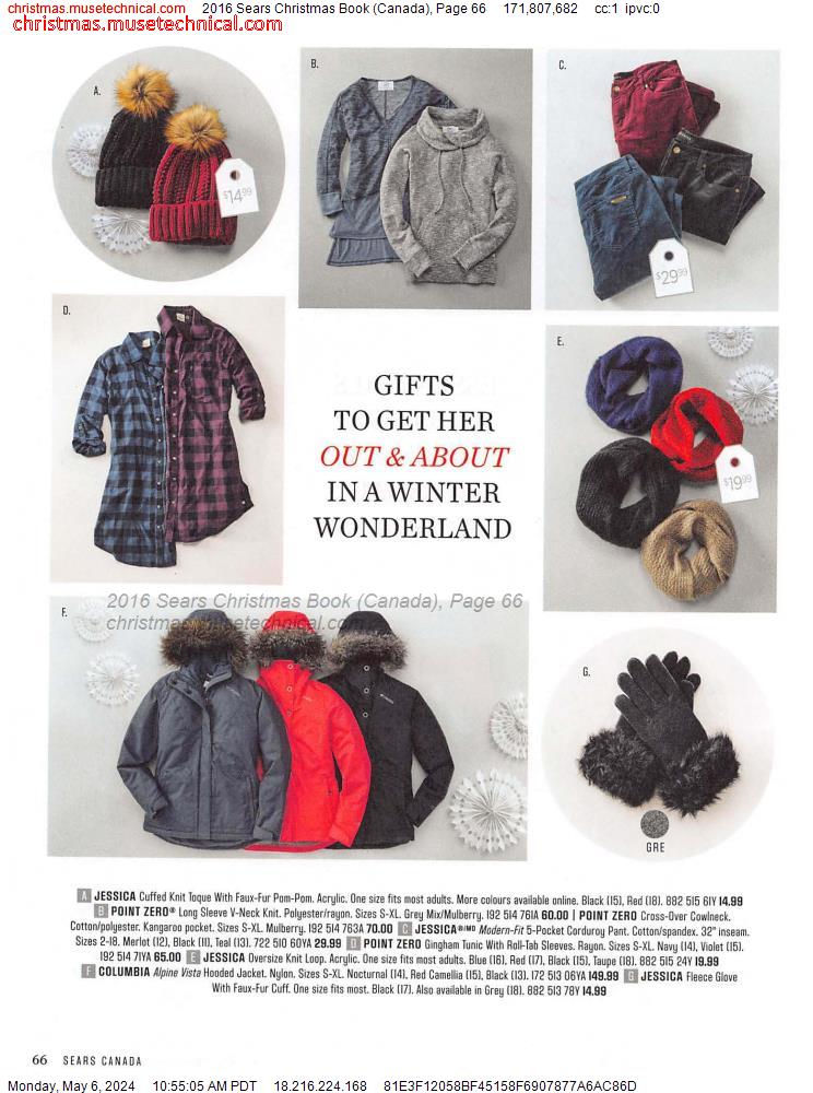 2016 Sears Christmas Book (Canada), Page 66