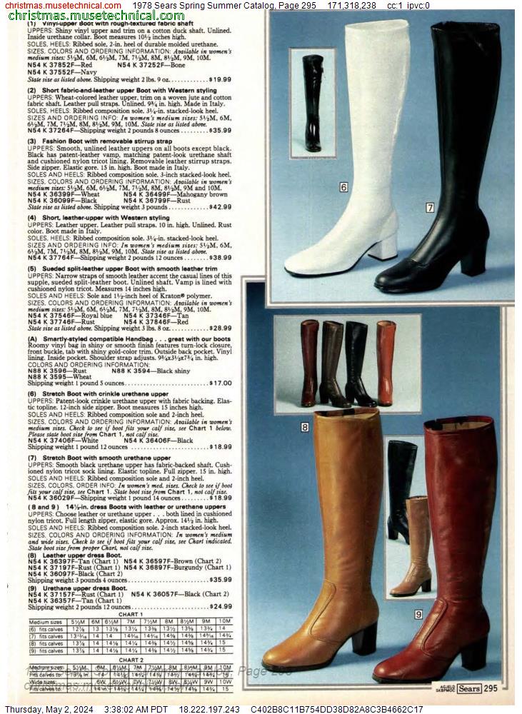 1978 Sears Spring Summer Catalog, Page 295