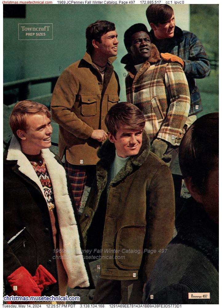 1969 JCPenney Fall Winter Catalog, Page 497