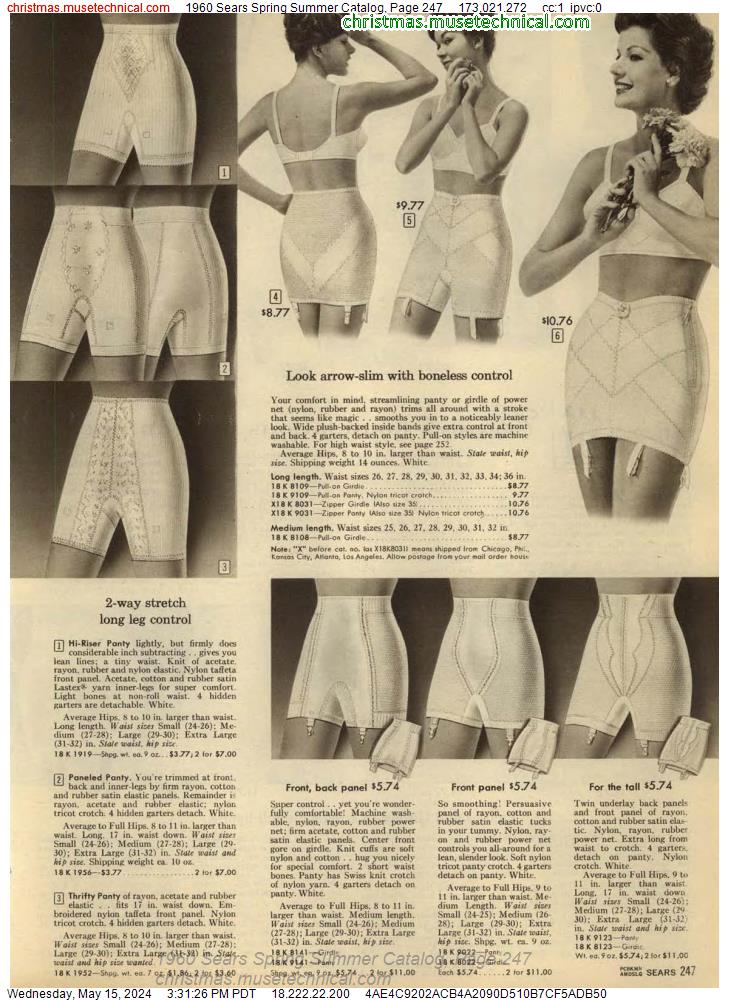 1960 Sears Spring Summer Catalog, Page 247