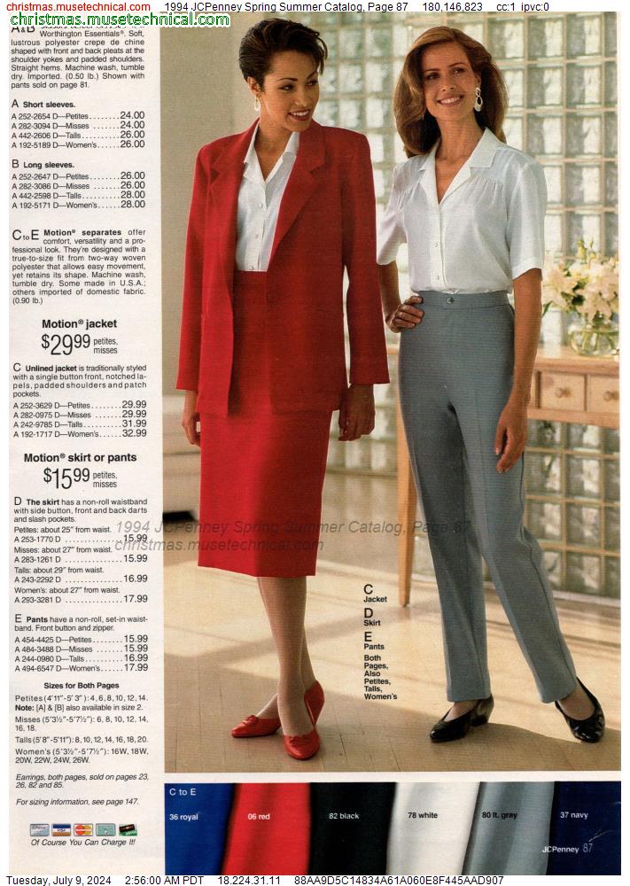 1994 JCPenney Spring Summer Catalog, Page 87