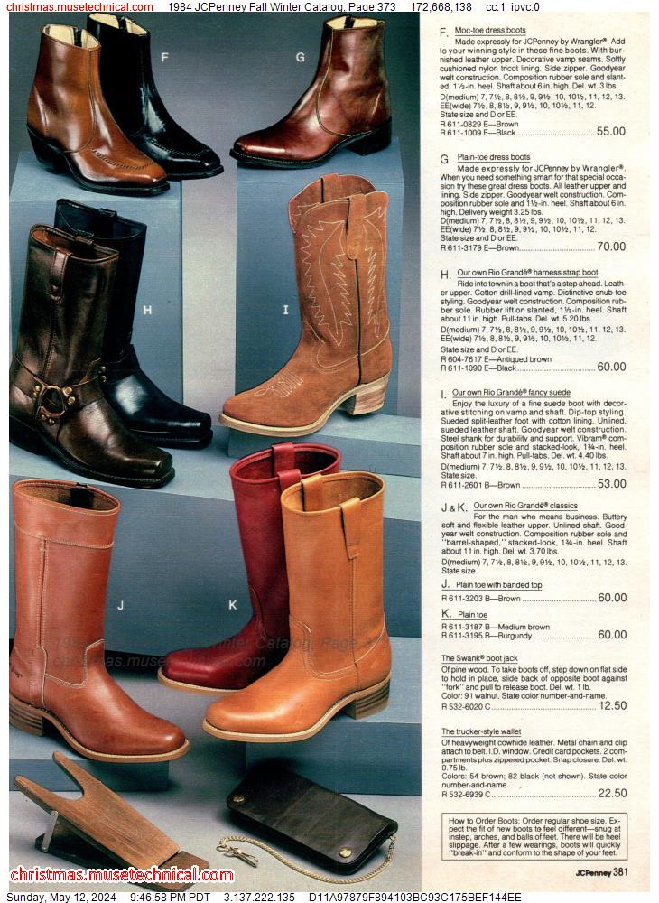 1984 JCPenney Fall Winter Catalog, Page 373