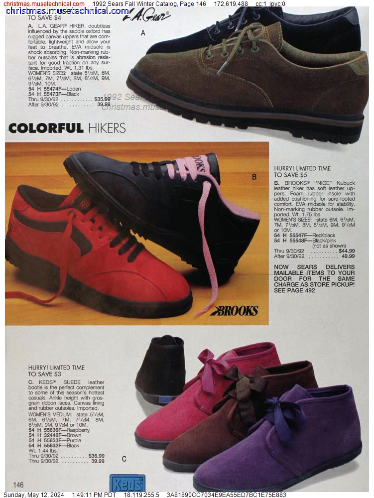 1992 Sears Fall Winter Catalog, Page 146