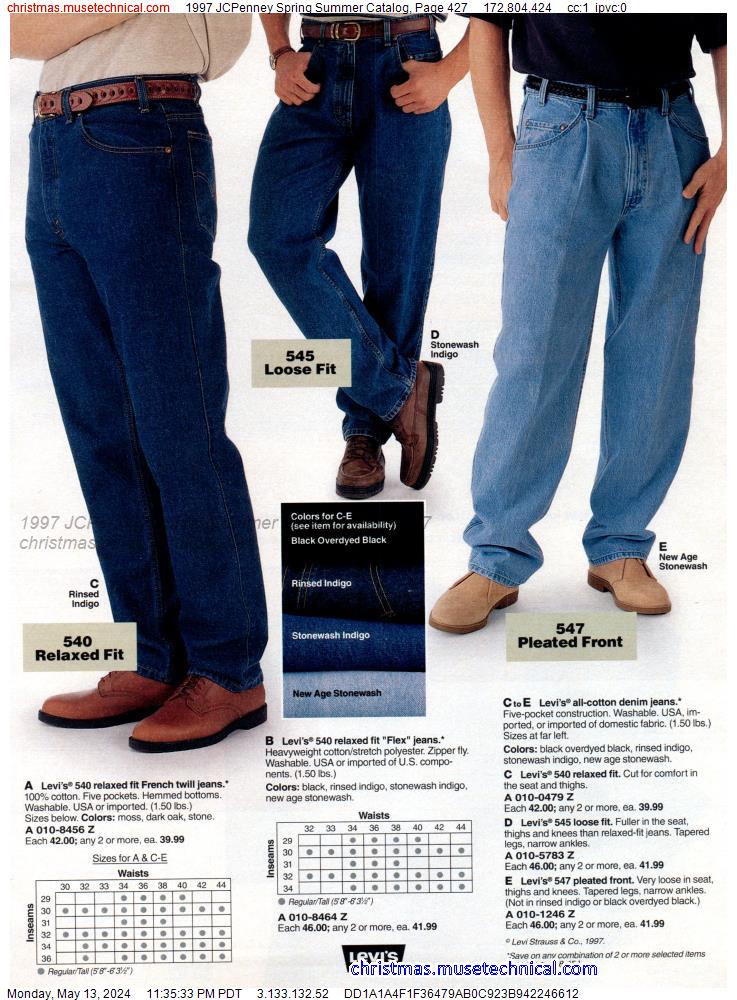 1997 JCPenney Spring Summer Catalog, Page 427