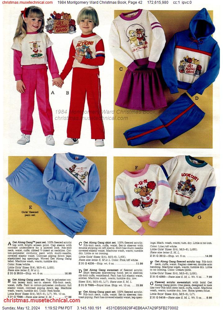 1984 Montgomery Ward Christmas Book, Page 42