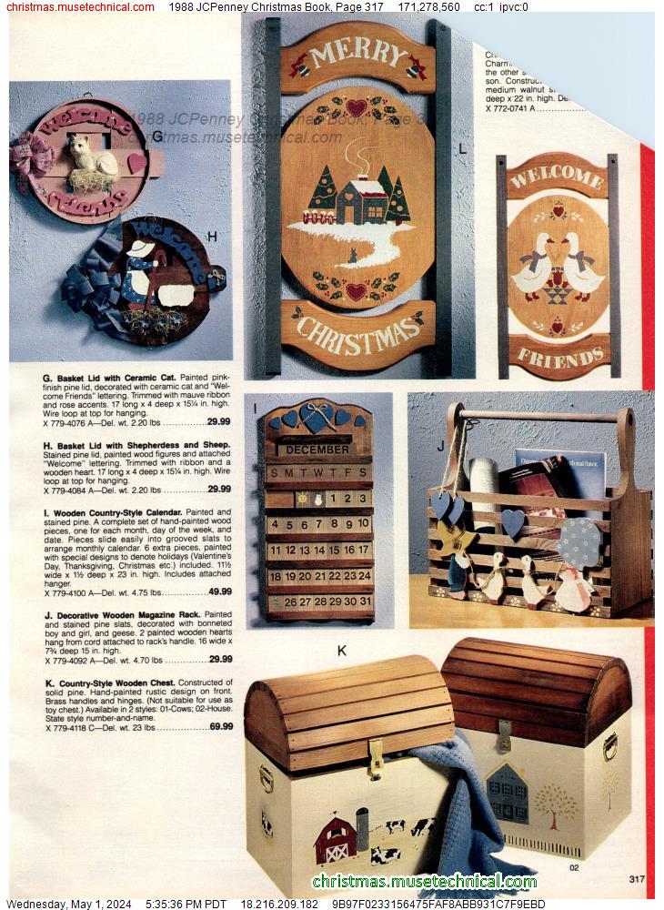 1988 JCPenney Christmas Book, Page 317