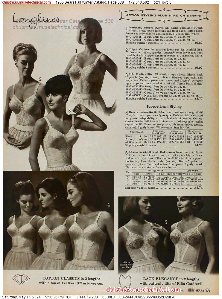 1965 Sears Fall Winter Catalog, Page 538