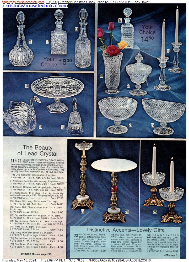 1973 JCPenney Christmas Book, Page 61