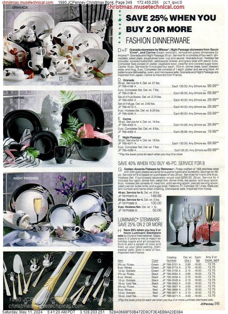 1990 JCPenney Christmas Book, Page 349