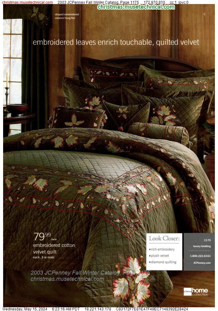 2003 JCPenney Fall Winter Catalog, Page 1175