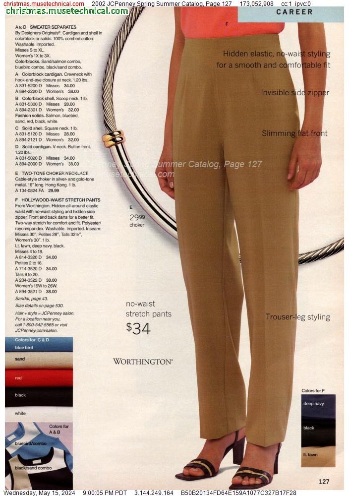 2002 JCPenney Spring Summer Catalog, Page 127