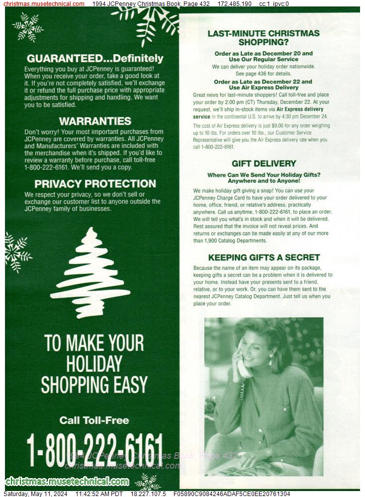 1994 JCPenney Christmas Book, Page 432