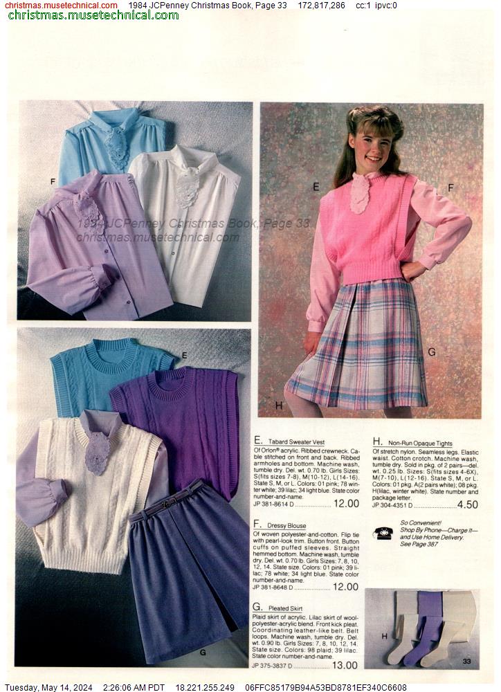 1984 JCPenney Christmas Book, Page 33