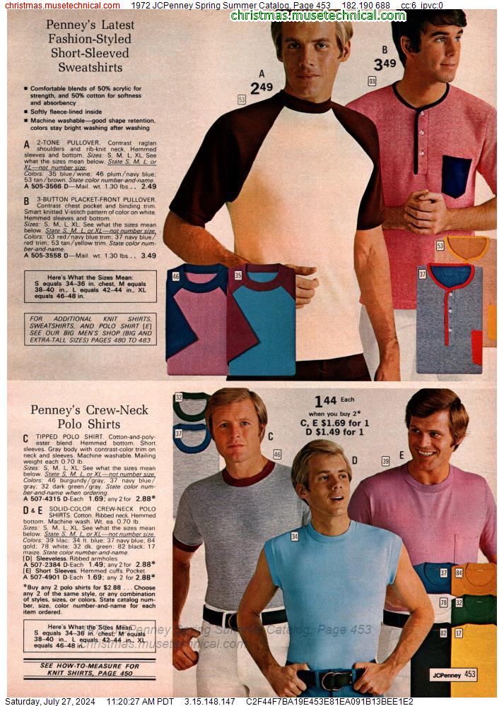 1972 JCPenney Spring Summer Catalog, Page 453