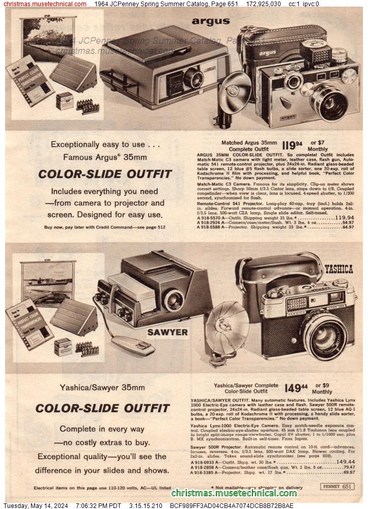 1964 JCPenney Spring Summer Catalog, Page 651