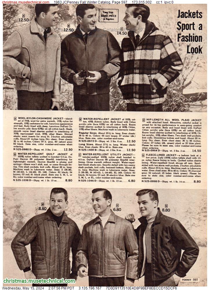 1963 JCPenney Fall Winter Catalog, Page 597