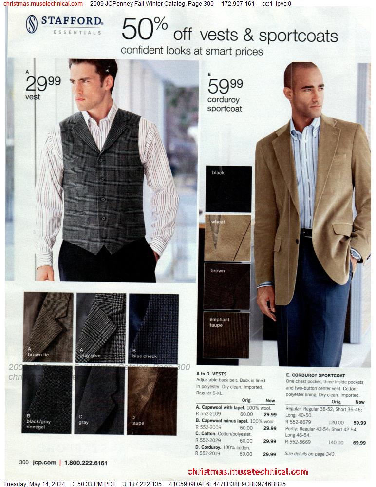2009 JCPenney Fall Winter Catalog, Page 300