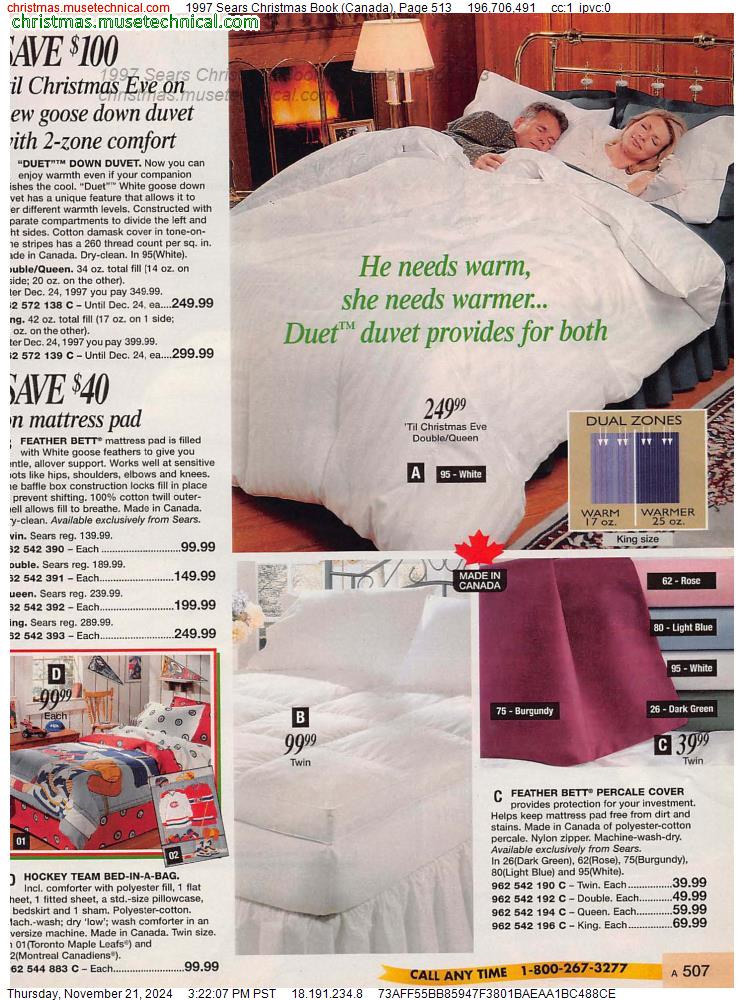 1997 Sears Christmas Book (Canada), Page 513