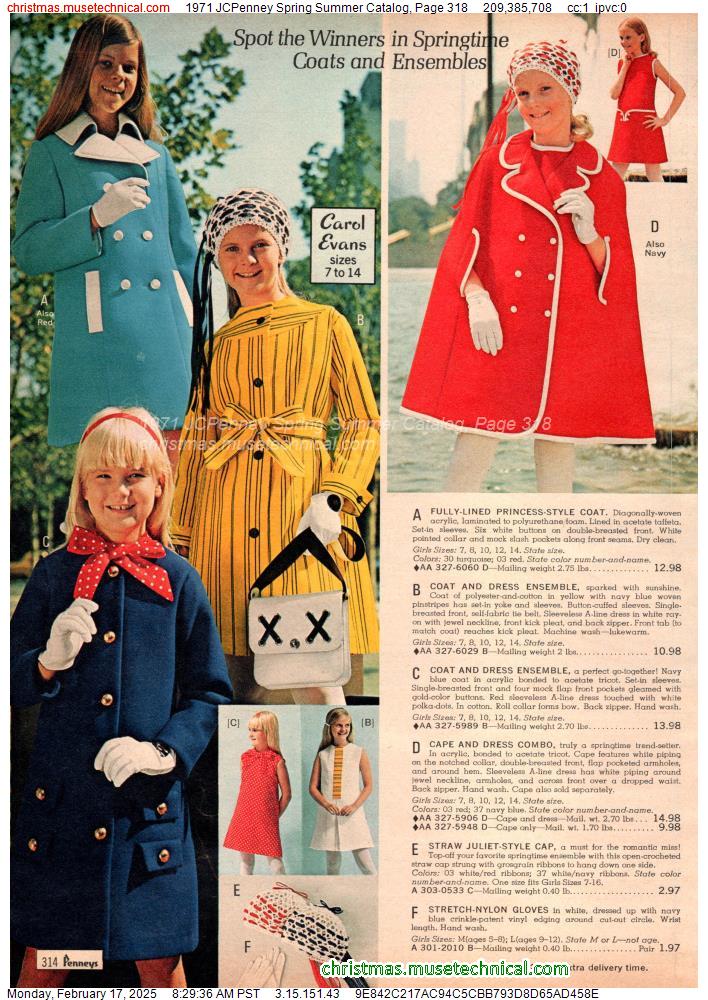 1971 JCPenney Spring Summer Catalog, Page 318