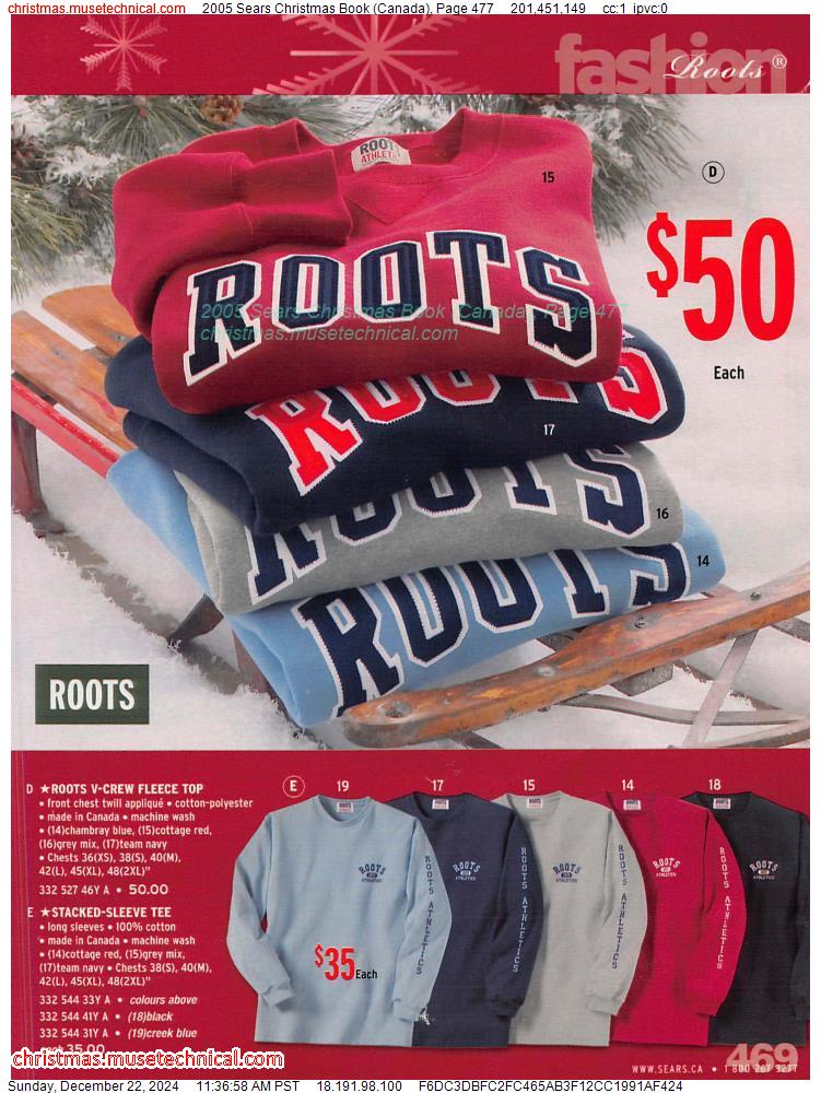 2005 Sears Christmas Book (Canada), Page 477