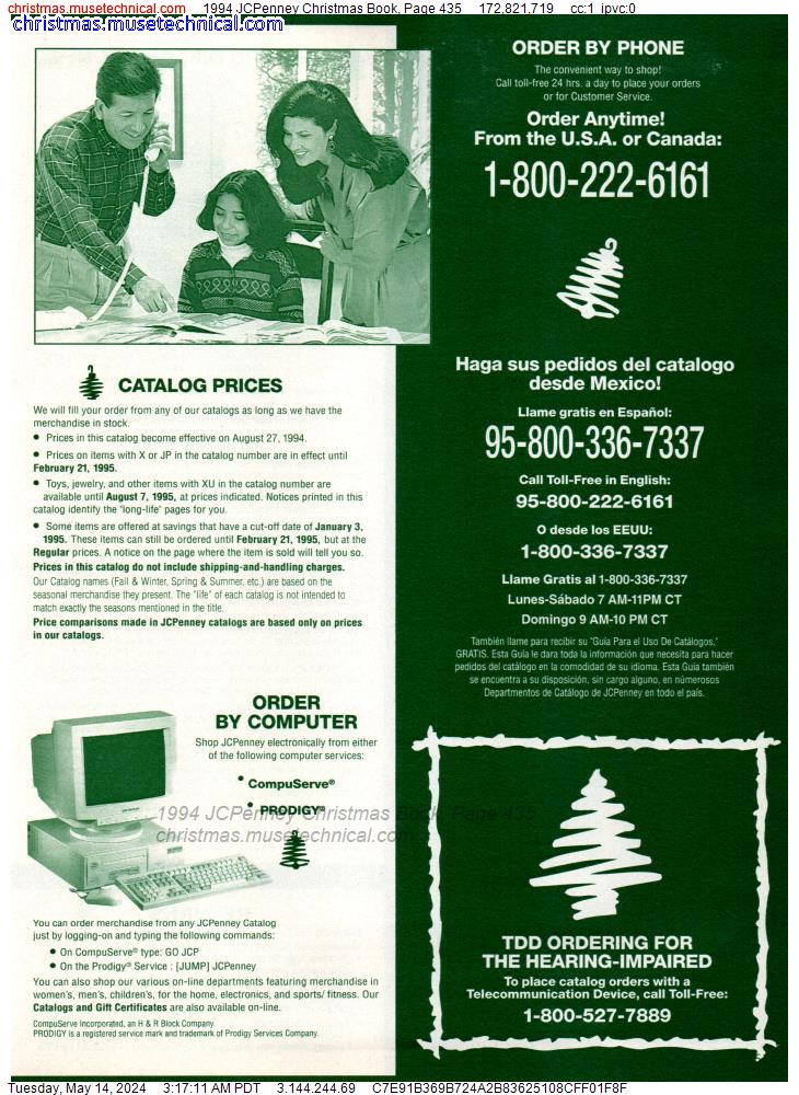 1994 JCPenney Christmas Book, Page 435