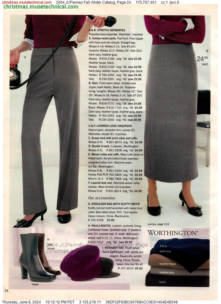 2004 JCPenney Fall Winter Catalog, Page 24