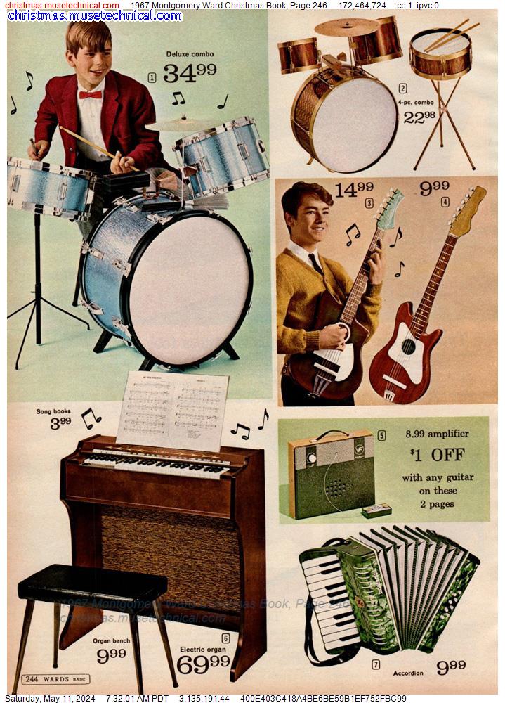1967 Montgomery Ward Christmas Book, Page 246