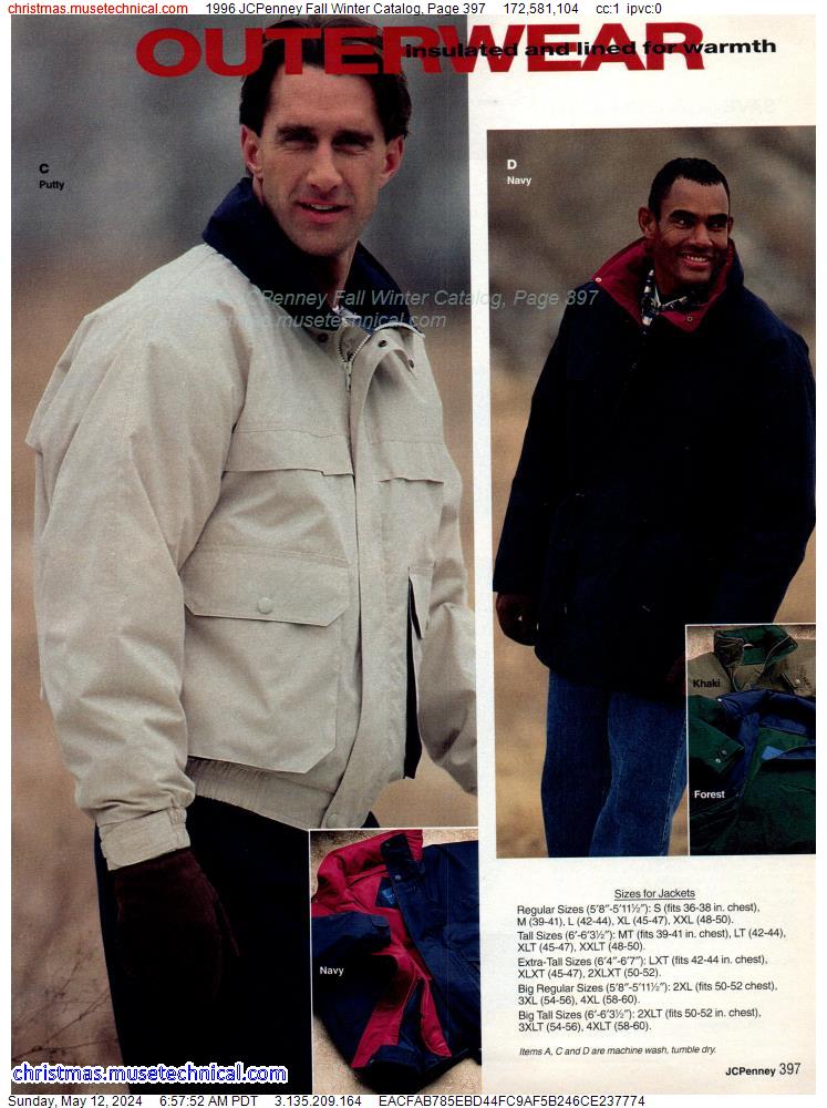 1996 JCPenney Fall Winter Catalog, Page 397