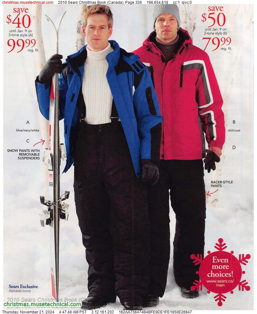 2010 Sears Christmas Book (Canada), Page 326