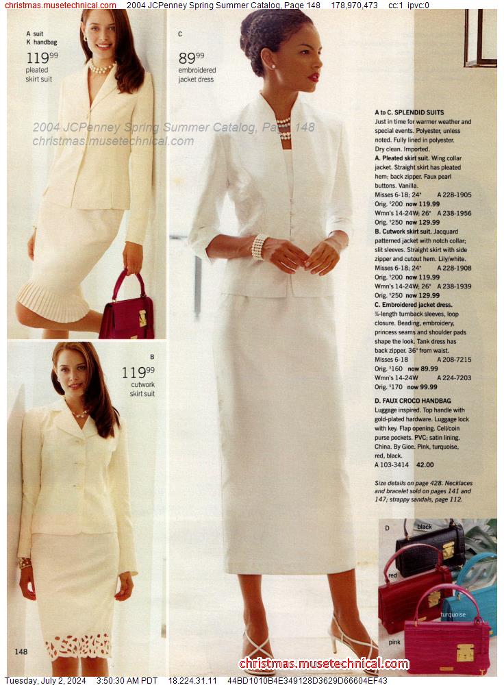 2004 JCPenney Spring Summer Catalog, Page 148