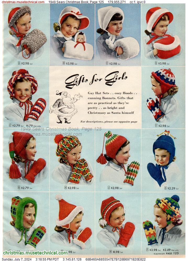 1949 Sears Christmas Book, Page 125