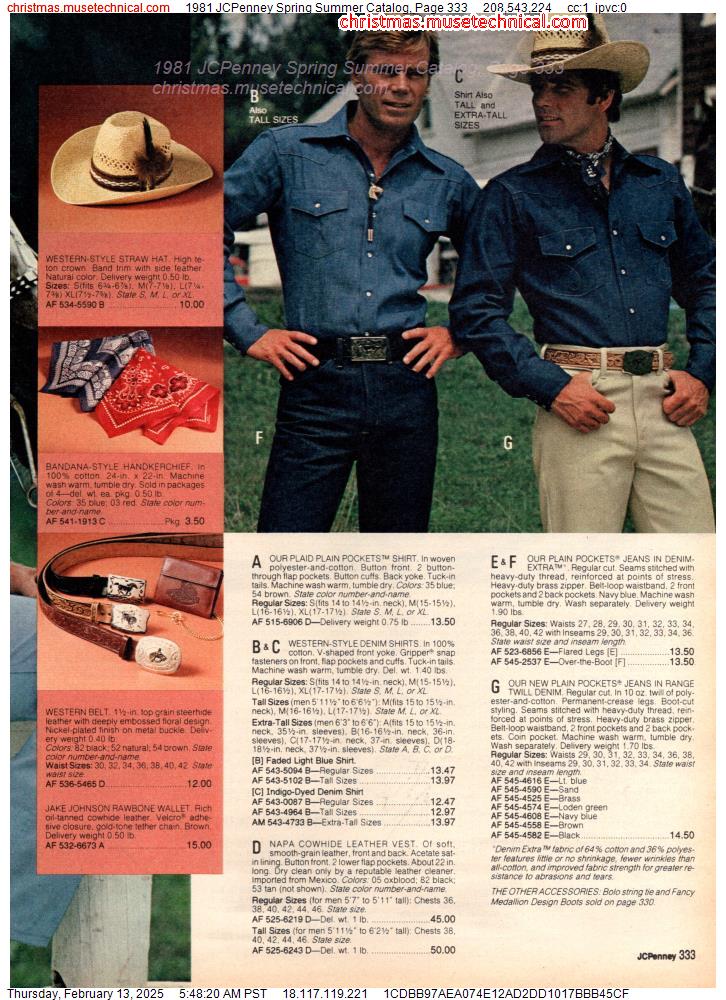 1981 JCPenney Spring Summer Catalog, Page 333