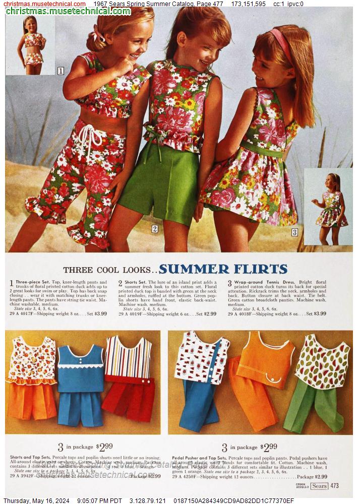 1967 Sears Spring Summer Catalog, Page 477